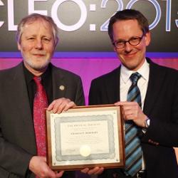 Prof. Clemens Kaminski elected Fellow of the Optical Society of America