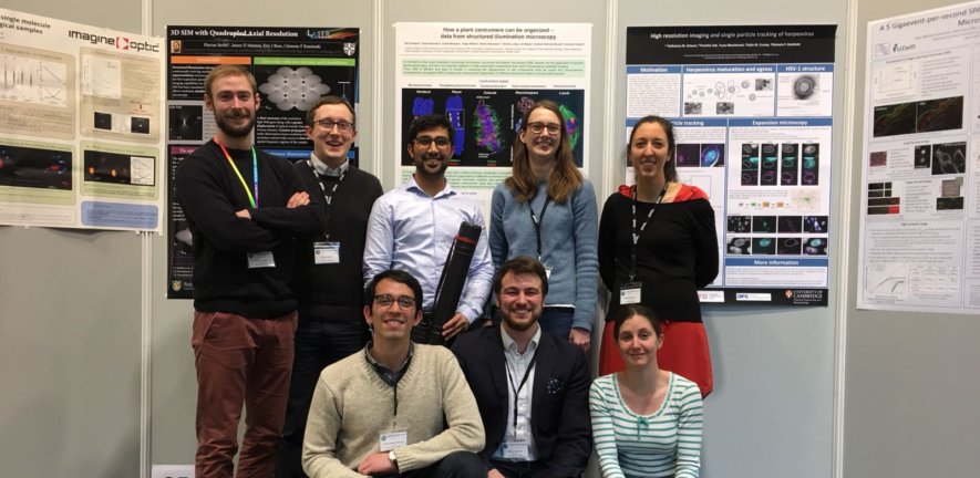 Lasers Analytics Group members at the 2018 International Conference on Nanoscopy (ICON) in Bielefeld, Germany. 