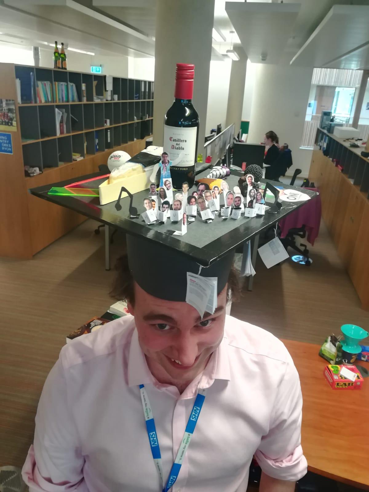 Marcus completes his PhD!