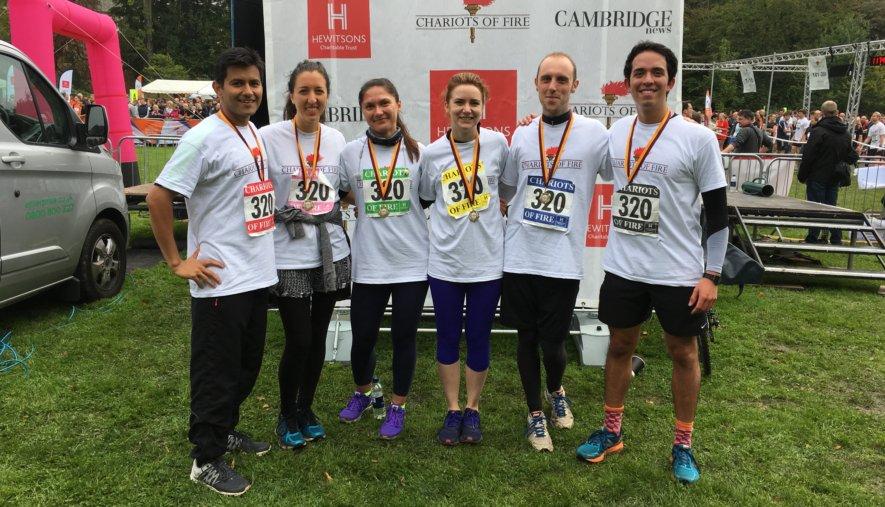 LAG and MNG members participate in the 2017 Chariots of Fire relay race