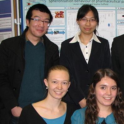 Laser Analytics group members win prize for best Masters research project